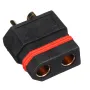 Amass XT60W Waterproof Plug Gold-Plated Black Bullet Connector Male and Female Plug for RC Drone