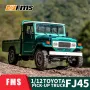 FMS 11203 untuk TOYOTA FJ45 RTR 1/12 2.4G 4WD Truk Pick-up RC Mobil 2 Kecepatan Off-Road Memanjat Batu Merayap Lampu LED Kendaraan Model Mainan