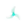 4 Pairs / 8 Pairs GEMFAN 1611 40mm 1.6 Inch 3 Blade PC Propeller 1mm / 1.5mm for FPV Racing Drones Compatible with 0802 1102 Motor