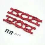 4PCS Metal Upgraded Front Rear Suspension Swing Arm for Wltoys 144001 124018 124019 1/12 1/14 RC Car Vehicles Spare Parts