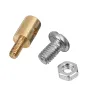 50Pcs 3.1mm Adjustable Pushrod Connectors Linkage Stoppers For RC Airplane
