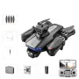 PJC RG600 PRO WiFi FPV 4K 720P ESC HD デュアルカメラ 360°障害物回避 オプティカルフローポジショニング フローティングライト ブラシレス 折りたたみ式 RC ドローン クワッドコプター RT