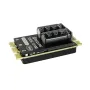 SEQURE 12100 Brushless ESC Electric Speed Controller 5-12S Power Supply 100A BLHeli_32 / AM32 Firmware Support 128KHz PWM Frequency Suitable for Multi-Rotor Aircrafts Airplane Plant Protection Machine Boat RC Car Models