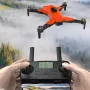 LuLa X8 GPS 5G WiFi FPV with 720P HD Dual Camera Servo Gimbal 360° Obstacle Avoidance Optical Flow Positioning Brushless Foldable RC Drone Quadcopter RTF