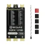 SEQURE 12100 Brushless ESC Electric Speed Controller 5-12S Power Supply 100A BLHeli_32 / AM32 Firmware Support 128KHz PWM Frequency Suitable for Multi-Rotor Aircrafts Airplane Plant Protection Machine Boat RC Car Models
