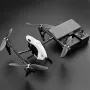 LSRC KS66 WiFi FPV with 6K HD Dual Camera Switchable Optical Flow Hover Brushless Alloy Material 197g RC Drone Quadcopter RTF
