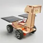 Ahşap Güneş Enerjili Ay Keşfi Rover Modeli Montaj Seti Kendin Yap Çocuklar İçin Bilim Deneyi Eğitim Bulmaca Oyuncak Öğrenci Teknolojisi Küçük Üretim