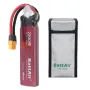 [Diretto UE/USA] ISDT BattAir 2a generazione 7,4 V 2200 mAh 50 C 2S Batteria LiPo intelligente con controllo wireless tramite APP, spina XT60 per droni RC e aeroplani
