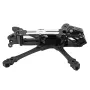DeepSpace SEEKER5 DC 228mm / XL 224mm Wheelbase 5 Inch Frame Kit Support Analog Version for Freestyle RC FPV Racing Drone