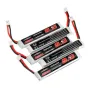 10Pcs URUAV 3.8V 300mAh 40/80C 1S HV 4.35V PH2.0 Lipo Battery for Eachine TRASHCAN Snapper6 7 8 US65