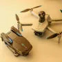 YLR/C S185 GPS 5G Tekrarlayıcı Dijital FPV 2.7K HD Kamera 3 Eksenli EIS Mekanik Gimbal Engellerden Kaçınma 7.2 inç Dokunmatik LCD Ekran Kontrol Cihazı Fırçasız Katlanabilir RC Drone Quadcopter RTF