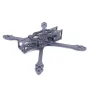 STEELE 5 220mm Wheelbase 5mm Arm Thickness Carbon Fiber X Type 5 Inch Freestyle Frame Kit Support Caddx Vista HD System for RC Drone FPV Racing