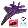 ZHIYANG Z-420 Twin Motor 265mm Wingspan 2.4GHz 2CH EPP RC Airplane Fighter Glider RTF With LED Lights