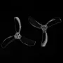 2 Pairs / 6 Pairs GEMFAN 2820 2.8 Inch 3-Blade PC Propeller 1.5mm 3 Holes for RC FPV Racing Drone Compatible with 1104-1404 Motors
