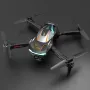 YCRC A88 PRO WiFi FPV with 3 HD Lens Optical Flow Positioning Cool Gradient Lighting Foldable RC Drone Quadcopter RTF