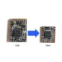 RX121BR 12-in-1 Multi-protocol 0.3g Ultra Small Static Modified Receiver for 1/64 1/87 RC Model Futaba Radiomaster Jumper Radiolink DUMBOR FRSKY FLYSKY Radio Transmitter