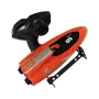RC Boat High Speed LED Light Speedboat Waterproof 5km/h Electric Racing Vehicles Models Lakes Pools Remote Control Toys