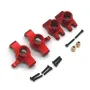 Peças de reposição de metal atualizadas, volante dianteiro, conjunto de assentos para roda traseira, para modelos de veículos RC 1/20 MJX 20208 JJRC C8811