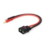 QS8 Male Plug to 4.0 Banana Plug 10AWG 250mm Charging Extension Cable
