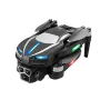 WLRC M2 Three Camera WiFi FPV with HD 3 Lens Electric Adjustment 360° Obstacle Avoidance Optical Flow Positioning LED Horse Racing Lights Brushless Foldable RC Drone Quadcopter RTF