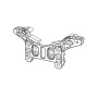 MJX Hyper Go 16207 16208 16209 16210 Front And Rear Shock Absorber Brackets 16170 16180 RC Car Parts