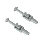 2PCS LDRC A86 A86P 1/18 RC Car Spare Rear Drive Shaft LA0008 Drift Vehicles Models Parts Accessories