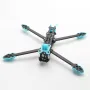 Mark4 225mm 5 Inch 3K Carbon Fiber Frame kit for FPV Freestyle RC Racing Drone with Print Parts