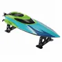 4DRC S3 2.4G 25km/h RC Boat Fast High Speed Capsized Reset LED Light Water Model Remote Control Toys RTR Pools Lakes Racing Kids Children Gift
