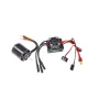FLYUEACE 3548 1200KV Fırçasız Motor 80A ESC Kombosu 1/10 Kaya Tırmanma Kamyonu RC Arabalar Araçlar Modelleri Yükseltilmiş Parçalar