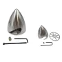 Hélice en aluminium pour avion RC à moteur à essence DLE (70 mm/76 mm/82 mm/89 mm/95 mm/102 mm/114 mm/127 mm)
