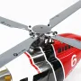 FLY WING 4 Blade Helicopter Metal Rotor Holder Set Upgrade 6mm Main shaft for FW450 Bell UH-1 RC Helicopter
