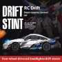 ZG UD2236A RTR 1/24 2.4G 4WD Drift RC Carro Mini Corrida Luz LED Controle de Rádio Motor de Alta Velocidade On-Road Veículo de Corrida Modelo Meninos Presentes Brinquedos ao Ar Livre