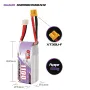 Batteria LiPo Gaoneng GNB 11,4 V 1100 mAh 60 C 3S con connettore XT30 / XT60 per drone da corsa Darwinfpv FoldApe4 RC FPV