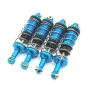 4 pcs Peredam Kejut Oli Logam yang Ditingkatkan Untuk MJX 1/14 14301 14302 14303 Suku Cadang Mobil RC