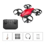 LSRC GT1 Mini Headless Mode 360° Roll 8mins Flying Time Circle Protection Kids Gifts 2.4G 4CH 6-Axis RC Drone Quadcopter RTF