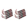 10Pcs URUAV 3.8V 300mAh 40/80C 1S HV 4.35V PH2.0 Lipo Battery for Eachine TRASHCAN Snapper6 7 8 US65
