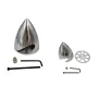 Hélice en aluminium pour avion RC à moteur à essence DLE (70 mm/76 mm/82 mm/89 mm/95 mm/102 mm/114 mm/127 mm)