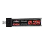 10 peças URUAV 3,7 V 250 mAh 30 °C/60 °C 1S Bateria Lipo PH2.0 para Blade Nano QX CPX Tiny Whoop TINY6 6X
