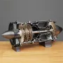 NIKOLATOY 1/3 WP-85 Jetmotormodell DIY Monteringssats Utmärkt STEAM Vetenskaplig Utbildning Upptäcktsleksaker Barn Barnpresenter