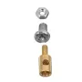 50Pcs 3.1mm Adjustable Pushrod Connectors Linkage Stoppers For RC Airplane