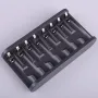 Carregador de bateria ISDT A8 Air com 8 compartimentos AA e AAA, carregador inteligente de bateria com máx. 27 W de operação sem fio para bateria recarregável 10500 12500 Ni-MH/CD LiHV LiFePO4, entrada USB C