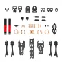 LS220 220mm Wheelbase 5 Inch T700 Carbon Fiber Frame Kit Compatible with DJI O3 WalkSnail Nebula Aurora Vista Air Unit RC FPV Racing Drone