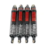 4PCS Upgraded Shock Absorber Damper Oill Filled for TRX4 TRX6 SCX10 I II RGT Yikong Racing 4082 4083 1/10 RC Cars Vehicles Models Parts