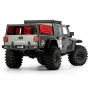 CROSSSRC EMO X4 1/8 2.4G 4WD 50 km/u RC-auto Rock Crawler Big Leopard Off-Road Klimwagen LED-licht Pick-up Reddingsvoertuigen Modellen Speelgoed Voor Achter Geblokkeerd Differentieel