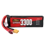 ZOP Power 2S 7.4V 3300mAh 120C 17.09Wh LiPo Battery XT60 Plug for RC Car