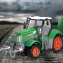 Landi QH205 1/24 27MHZ 4CH RC Auto Farmer Series Hout Gesimuleerd Transport Model Licht Geluid Afstandsbediening Speelgoed Jongens Kiepwagen Techniek Voertuigset Kinderen Cadeaus
