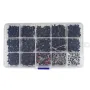 500Pcs M3 M4 Rc Alat Pembaikan Kereta Set Skru Set Kotak Untuk SCx10 TRX4 1/10 HSP Alat Kawalan Jauh RC Alat Ganti