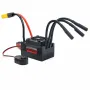 Melepasi Roket Hobi V2 Kalis Air 60A ESC Tanpa Brushless untuk Bahagian Model Kenderaan Kereta RC 1/10