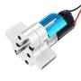 1PC Metal Transfer Gear Case w/370 Motor for WPL B-16 B-24 B-36 C24 JJRC Q60 Q61 4WD 6WD RC Car
