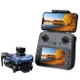 ZD102S GPS 5G WiFi FPV with 4.3inch LCD Screen Controller 720P HD Dual Camera Servo Gimbal 360° Obstacle Avoidance Brushless Foldable RC Drone Quadcopter RTF